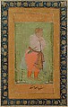 Portrait of Raja Man Singh of Amber, Ink, opaque watercolor, and gold on paper