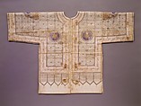 Talismanic Shirt, Cotton, ink, gold; plain weave, painted