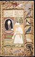 Nan va Halva (Breads and Sweets), Muhammad Baha&#39; al-Din al-&#39;Amili (Iranian, born Syria, Baalbek 1547–1621 Isfahan), Ink, opaque watercolor, and gold on paper
Binding: leather