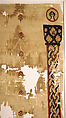 Hanging with Polychrome Columns, Linen, wool