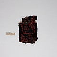 Band Fragment, Linen, wool; tapestry weave