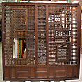 Mashrabiyya Screen, Wood; turned