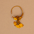 Earring, One of a Set of Five, Gold