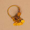 Earring, One of a Set of Five, Gold