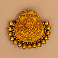Hair Ornament (Nagar), Gold and silver