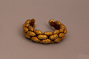 Bracelet (Pahunchi), One of a Pair, Gold
