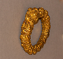 Bracelet (Kada), One of a Pair, Gold and rubies