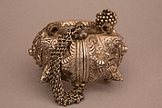 Anklet, One of a Pair, Silver