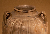Marble Jar of Zayn al-Din Yahya Al-Ustadar, Marble; carved