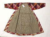 Kaftan, Silk, cotton; ikat woven