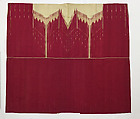 Abaya Cloak, Silk, cotton, metal wrapped thread