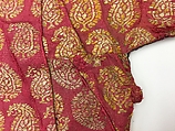 Jacket, Silk, metal wrapped thread; brocaded