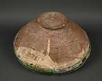 Bowl, Earthenware; slip painted