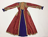 Robe, Silk, metal wrapped thread; brocaded