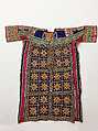 Wedding Kurta, Silk, cotton, glass, metal wrapped thread; embroidered