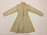 Military Uniform, Wool, cotton, metal wrapped thread, silver, leather, fur, and metal