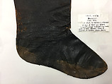 Military Uniform, Wool, cotton, metal wrapped thread, silver, leather, fur, and metal