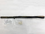 Military Uniform, Wool, cotton, metal wrapped thread, silver, leather, fur, and metal