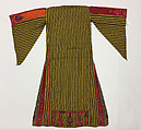 Wedding Dress, Silk, cotton; embroidered