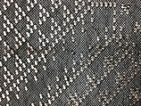 Stole, Cotton and metal wrapped thread; embroidered