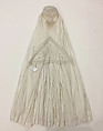 Wedding Ensemble, Cotton, wool; embroidered