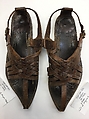 Sandals, Leather