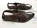 Sandals, Leather