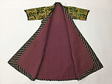 Robe, Silk, cotton, wool