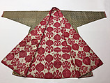 Robe, Silk, metal wrapped threads, cotton; woven