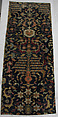 Shrub Carpet Fragment, Cotton (warp and weft), wool (pile); asymmetrically knotted pile