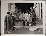 Street Shop, Srinagar, Kashmir 1990, Ram Rahman (Indian, born 1955), Silver gelatin selenium toned print