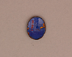 Disk, Gold; enameled