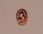 Disk, Gold with enamel
