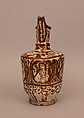Ewer, Stonepaste; luster-painted