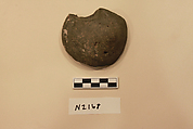 Fragment of a Spheroconical Vessel, Earthenware; unglazed