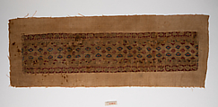 Textile Fragment, Linen and silk