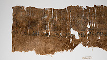 Textile Fragment, Linen and silk