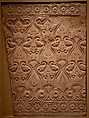 Cast of a Dado Panel, Plaster; cast (Stucco; molded, carved)
