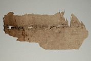 Textile Fragment, Linen, silk; plain weave, tapestry weave