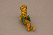 Pendant, Gold, jade