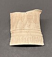 Ceramic Fragment, Earthenware; incised