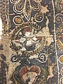 Panel, Wool; embroidered with silk