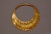 Earring, One of a Pair, Gold