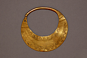 Earring, One of a Pair, Gold