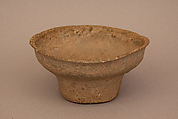 Bowl, Lead; oxidized and encrusted