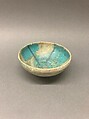 Bowl, Earthenware; under blue glaze
