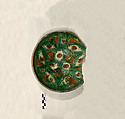 Two Imitation Splashware Bowls, Earthenware; white slip, incised and splashed with polychrome glazes under transparent glaze (sgraffito ware)