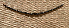 String of Beads, Stone, probably jet