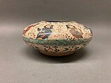 Bowl, Stonepaste; overglaze painted, so-called "mina'i" ware
