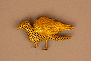 Pendant, Gold; filigree